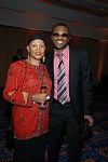 Vanessa McLilly and Wardell Mallory<br>the G&P Foundation 4th. annual Angel Ball at the Marriot Marquis in Manhattan, N.Y. on 11-14-05. photo Kathleen Doran for   Rob Rich copyright 2005 516-676-3939 robwayne1@aol.com