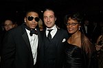 Nelly, Filippe Tattoni-Harcozzi and Chalena Mack<br>the G&P Foundation 4th. annual Angel Ball at the Marriot Marquis in Manhattan, N.Y. on 11-14-05. photo Kathleen Doran for   Rob Rich copyright 2005 516-676-3939 robwayne1@aol.com