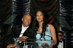 Russell Simmons, Kimora Lee Simmons<br>at the G&P Foundation 4th. annual Angel Ball at the Marriot Marquis in Manhattan, N.Y. on 11-14-05. photo by Rob Rich copyright 2005 516-676-3939 robwayne1@aol.com